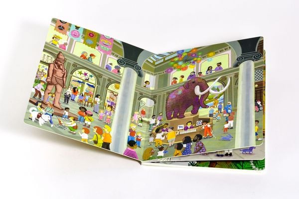 Produktbild: Ein Tag im Museum. Das Wimmelbuch
