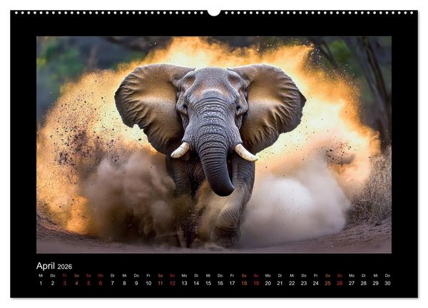 Produktbild: Wundervolle Augenblicke (hochwertiger Premium Wandkalender 2026 DIN A2 quer), Kunstdruck in Hochglanz