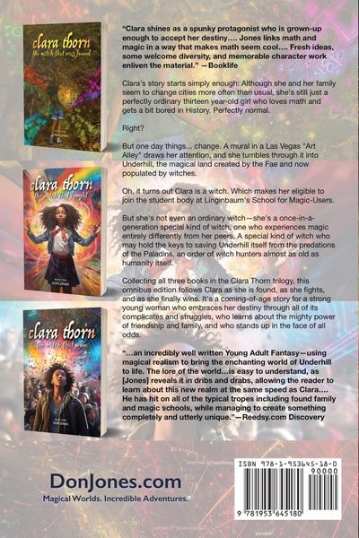 Produktbild: Clara Thorn, the witch trilogy