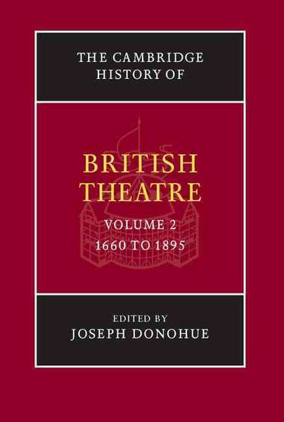 Produktbild: The Cambridge History of British Theatre