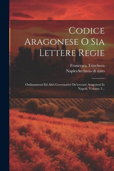 Produktbild: Codice Aragonese O Sia Lettere Regie: Ordinamenti Ed Altri Governativi De'sovrani Aragonesi In Napoli, Volume 3...