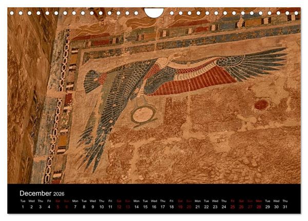 Produktbild: On the trail of the ancient Egypt (Wall Calendar 2026 DIN A4 landscape), CALVENDO 12 Month Wall Calendar