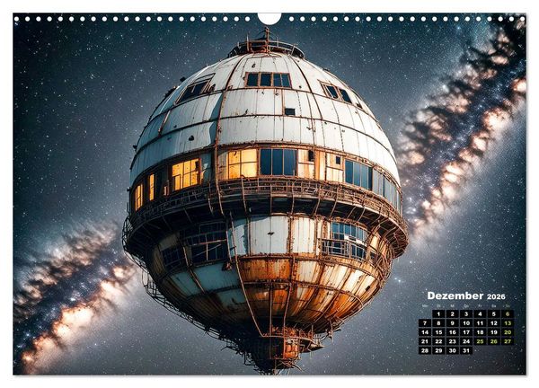 Produktbild: Lost Places im Orbit (Wandkalender 2026 DIN A3 quer), CALVENDO Monatskalender