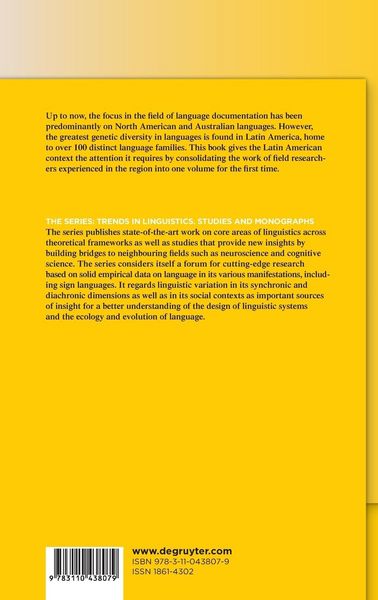 Produktbild: Language Documentation and Revitalization in Latin American Contexts