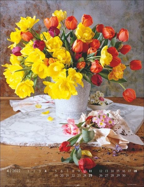 Produktbild: Die sch&ouml;nsten Blumenstr&auml;u&szlig;e Kalender 2027