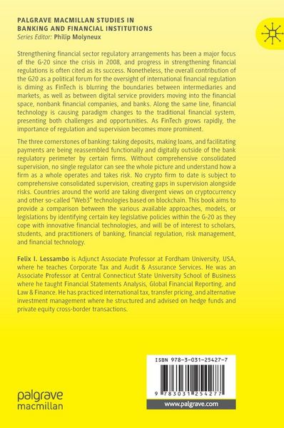 Produktbild: Fintech Regulation and Supervision Challenges within the Banking Industry