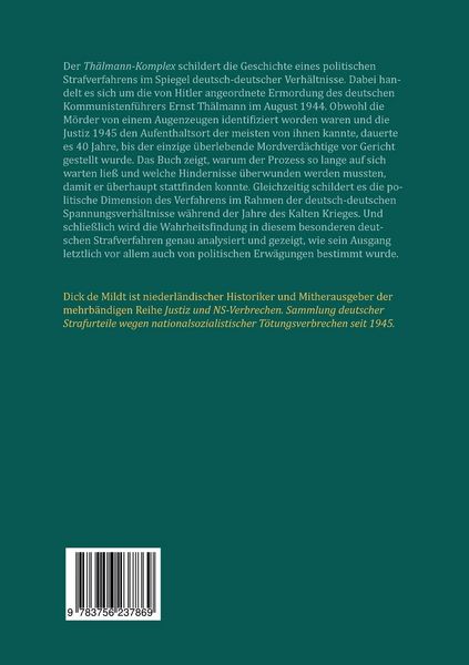 Produktbild: Der Th&auml;lmann-Komplex