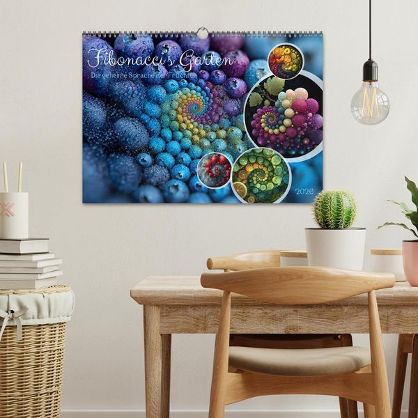 Produktbild: Fibonacci&rsquo;s Garten (Wandkalender 2026 DIN A3 quer), CALVENDO Monatskalender