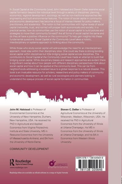 Produktbild: Social Capital at the Community Level