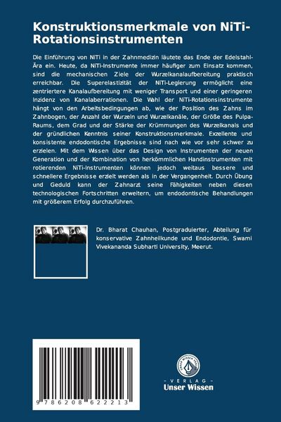 Produktbild: Konstruktionsmerkmale von NiTi-Rotationsinstrumenten