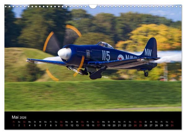 Produktbild: Faszination Fliegerei (Wandkalender 2026 DIN A3 quer), CALVENDO Monatskalender