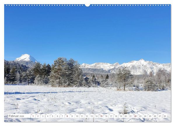Produktbild: Malerisches Seefeld in Tirol (Wandkalender 2026 DIN A2 quer), CALVENDO Monatskalender