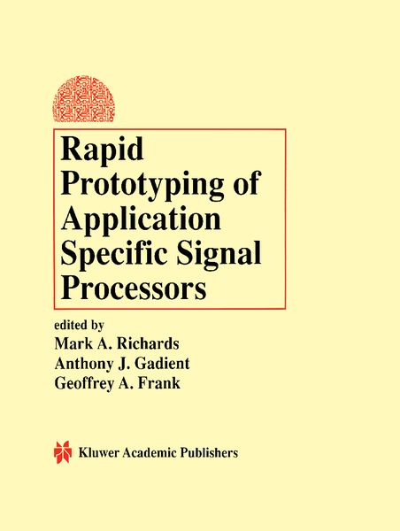 Produktbild: Rapid Prototyping of Application Specific Signal Processors