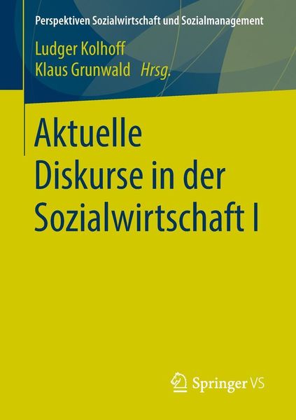 Produktbild: Aktuelle Diskurse in der Sozialwirtschaft I