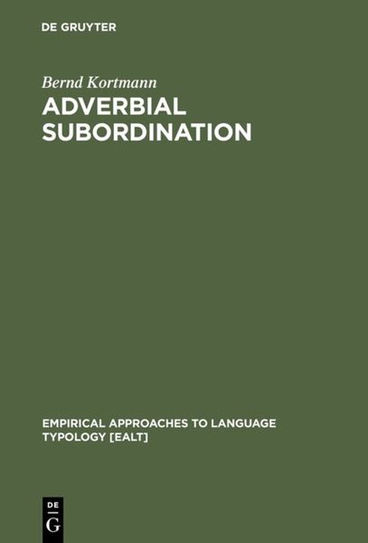 Produktbild: Adverbial Subordination