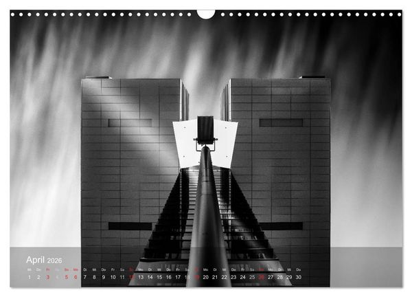 Produktbild: Direction Sky - Faszination Architektur 2026 (Wandkalender 2026 DIN A3 quer), CALVENDO Monatskalender