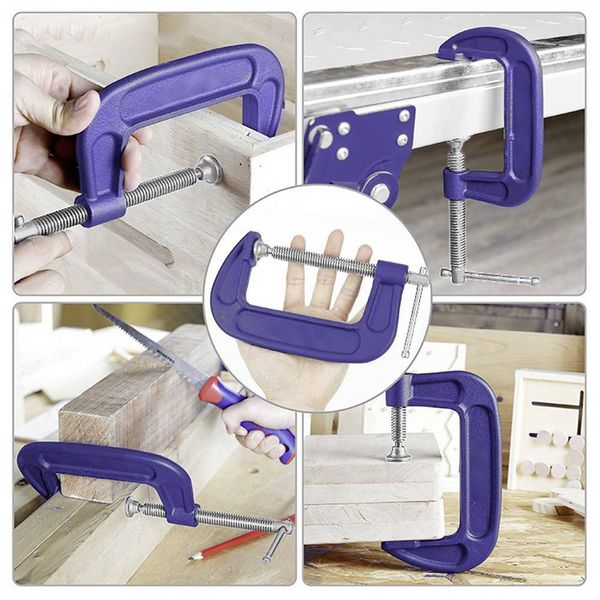 Produktbild: WorkPro WP232016 Schnellspanner Spann-Weite (max.):25 mm Produktabmessung, L&auml;nge: 71 mm Ausladungs-Ma&szlig;e:25 mm