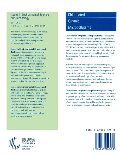Produktbild: Chlorinated Organic Micropollutants