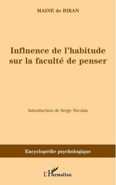 Produktbild: Influence de l'habitude sur la facult&eacute; de penser
