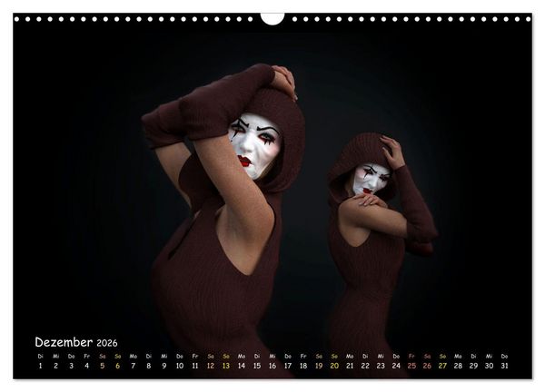 Produktbild: Sch&ouml;ne Scheinwelt (Wandkalender 2026 DIN A3 quer), CALVENDO Monatskalender