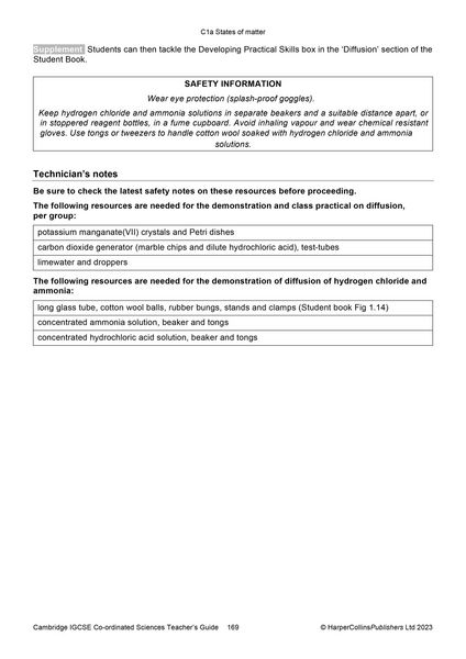 Produktbild: Cambridge Igcse(tm) Co-Ordinated Sciences Teacher Guide
