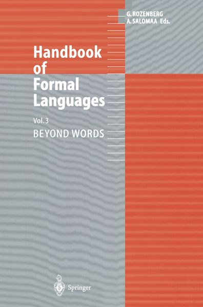 Produktbild: Handbook of Formal Languages
