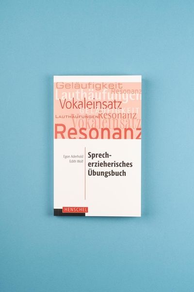 Produktbild: Sprecherzieherisches &Uuml;bungsbuch