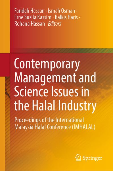 Produktbild: Contemporary Management and Science Issues in the Halal Industry