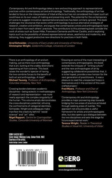 Produktbild: Contemporary Art and Anthropology
