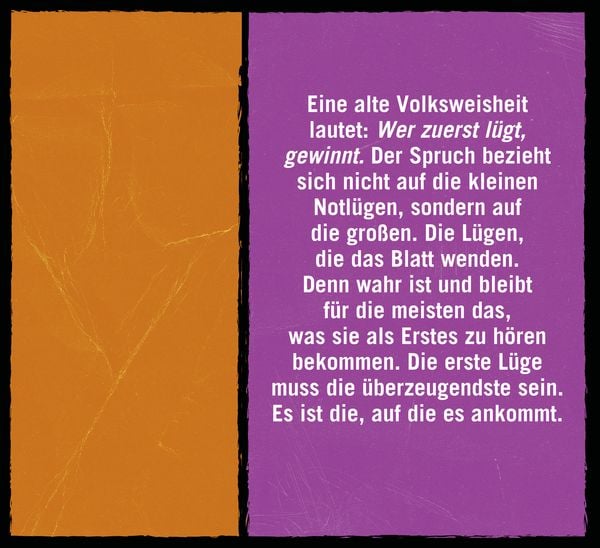 Produktbild: Wer zuerst l&uuml;gt
