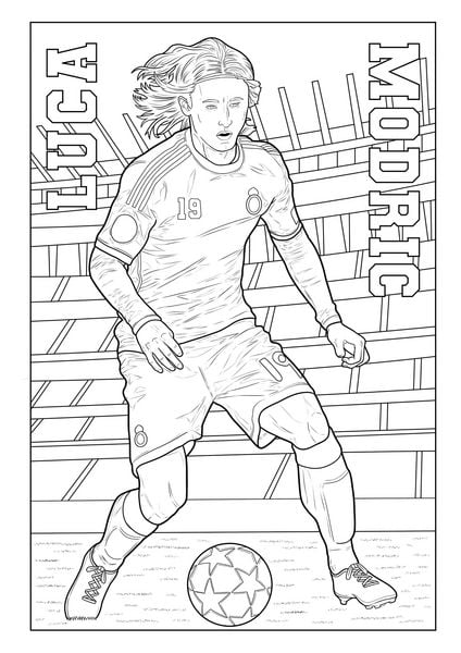 Produktbild: Fu&szlig;ball Malbuch - Tore, Siege & Triumphe SUPERSTARS Fu&szlig;ballhelden der EM 2024 &ndash; ab 8 Jahren mit 60 Ausmalbildern