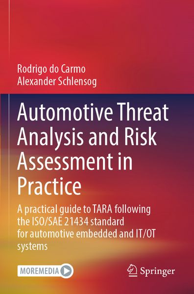 Produktbild: Automotive Threat Analysis and Risk Assessment in Practice