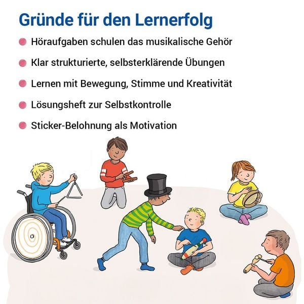 Produktbild: Das &Uuml;bungsheft Musik 1/2