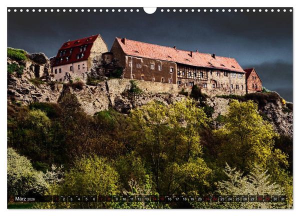 Produktbild: Burgen - Geheimnisvolles Mittelalter (Wandkalender 2026 DIN A3 quer), CALVENDO Monatskalender