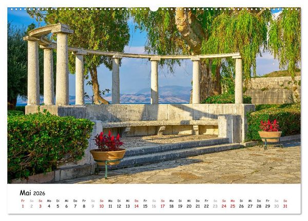 Produktbild: Mediterraner Zauber - Korfu in all seinen Facetten (hochwertiger Premium Wandkalender 2026 DIN A2 quer), Kunstdruck in Hochglanz