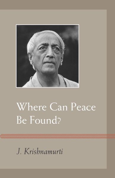 Produktbild: Where Can Peace Be Found?