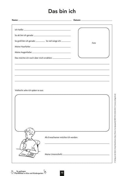 Produktbild: So gelingen Portfolios in Kita und Kindergarten