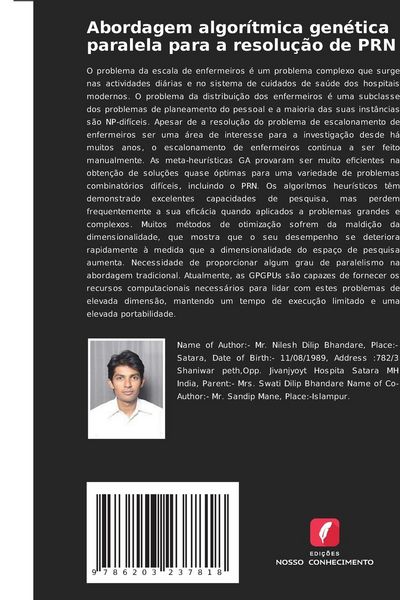 Produktbild: Abordagem algor&iacute;tmica gen&eacute;tica paralela para a resolu&ccedil;&atilde;o de PRN