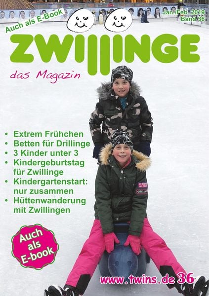 Produktbild: Zwillinge - das Magazin Januar/Februar 2019