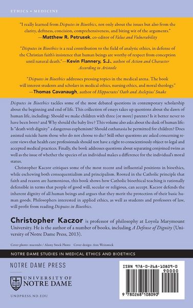 Produktbild: Disputes in Bioethics