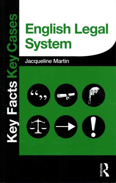 Produktbild: English Legal System