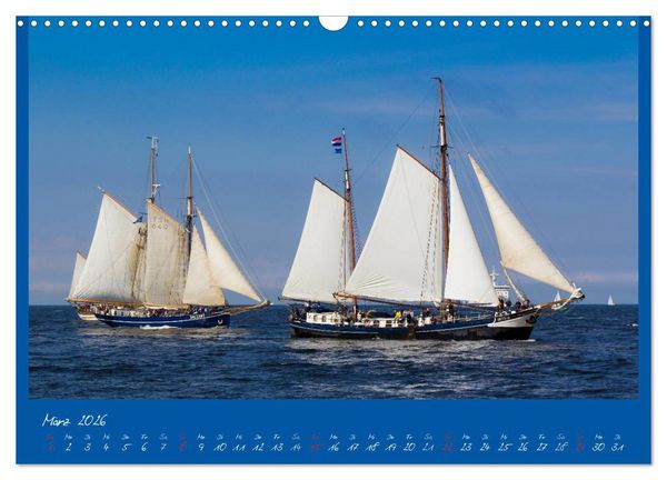 Produktbild: Unter Segeln (Wandkalender 2026 DIN A3 quer), CALVENDO Monatskalender