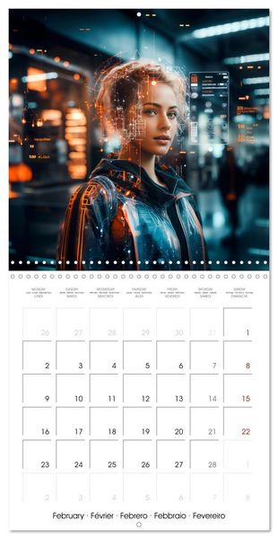 Produktbild: AI Real thrill (Wall Calendar 2026 12 &times; 12 Inch) CALVENDO 12 Month Wall Calendar
