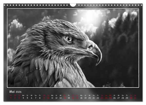 Produktbild: Tieren ins Gesicht geschaut (Wandkalender 2026 DIN A3 quer), CALVENDO Monatskalender