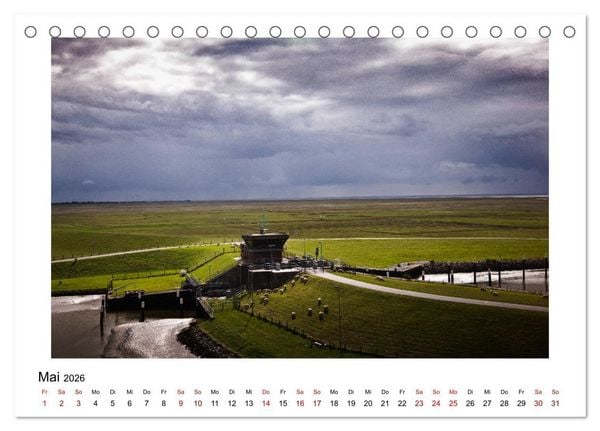 Produktbild: Friedrichskoog Spitze (Tischkalender 2026 DIN A5 quer), CALVENDO Monatskalender