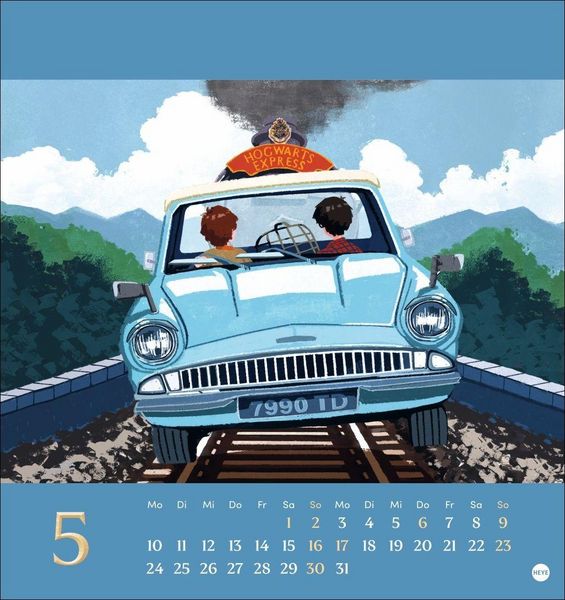 Produktbild: Harry Potter Postkartenkalender 2027