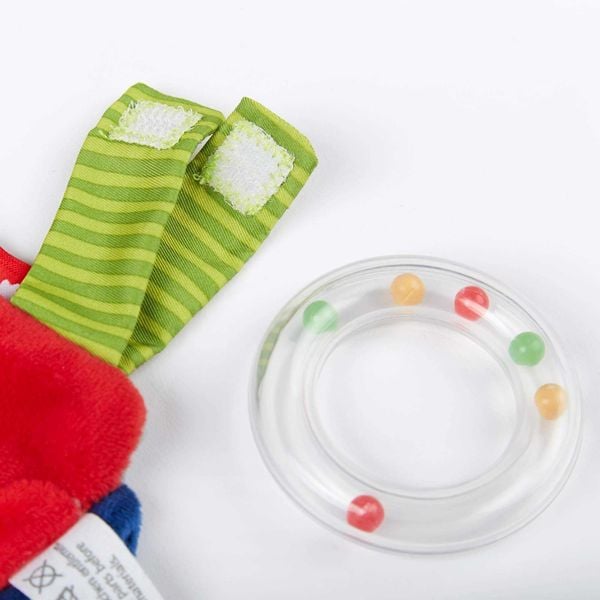 Produktbild: sigikid 42304 - Knistertuch Feuerwehr Kinderbunt, Aktiv-Schnuffeltuch