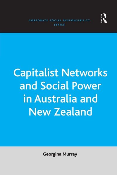 Produktbild: Capitalist Networks and Social Power in Australia and New Zealand