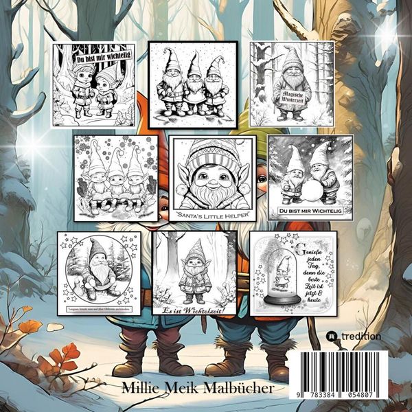 Produktbild: Wichtel Malbuch Wichtelfreude - Malbuch f&uuml;r die Winterzeit