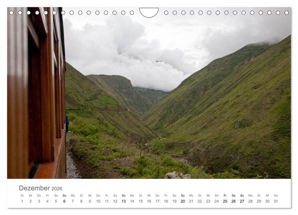 Produktbild: Ecuador - Regenwald und Vulkane (Wandkalender 2026 DIN A4 quer), CALVENDO Monatskalender